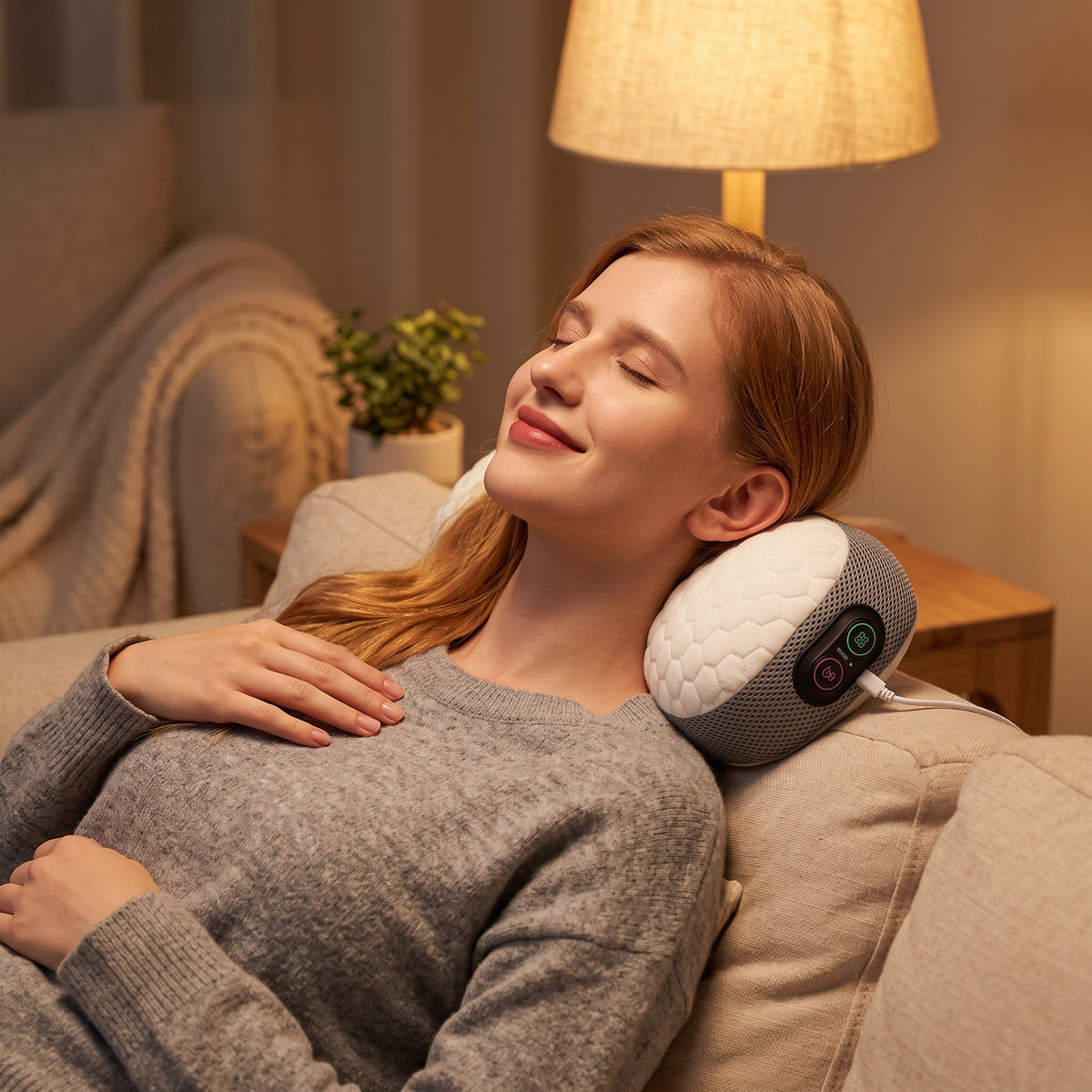 MERUNIO Heated Neck Massager